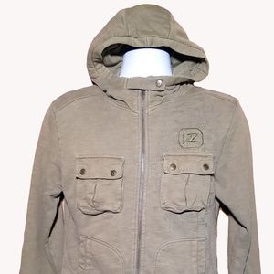 Von Zipper women's hooded jacket size Large rare